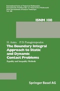Cover: The Boundary Integral Approach to Static and Dynamic Contact Problems - Springer