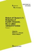 Cover: Robert of Chester's Redaction of Euclid's Elements, the so-called Adelard II Version - Birkh&auml;user