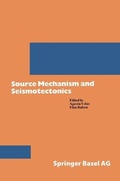 Cover: Source Mechanism and Seismotectonics - Springer