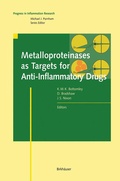 Cover: Metalloproteinases as Targets for Anti-Inflammatory Drugs - Birkh&auml;user