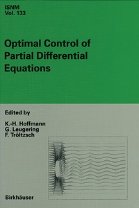 Enlarge image Cover: Optimal Control of Partial Differential Equations - Birkhäuser