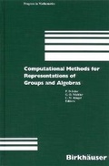 Cover: Computational Methods for Representations of Groups and Algebras - Springer