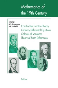 Abbildung von: Mathematics of the 19th Century - Birkhäuser