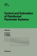 Cover: Control and Estimation of Distributed Parameter Systems - Birkh&auml;user