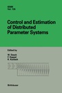 Cover: Control and Estimation of Distributed Parameter Systems - Birkh&auml;user