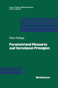 Abbildung von: Parametrized Measures and Variational Principles - Birkhäuser