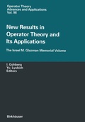 Cover: New Results in Operator Theory and Its Applications - Birkh&auml;user