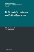Cover: M.G. Krein's Lectures on Entire Operators - Springer