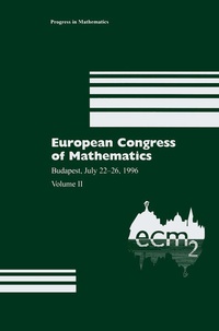 Enlarge image Cover: European Congress of Mathematics - Birkhäuser