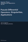 Cover: Pseudo-Differential Operators, Singularities, Applications - Springer