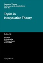 Cover: Topics in Interpolation Theory - Birkhäuser