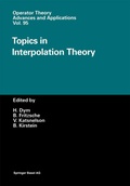Cover: Topics in Interpolation Theory - Birkh&auml;user