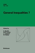 Cover: General Inequalities 7 - Birkh&auml;user