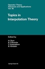 Cover: Topics in Interpolation Theory - Springer