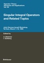 Cover: Singular Integral Operators and Related Topics - Birkh&auml;user