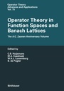Cover: Operator Theory in Function Spaces and Banach Lattices - Birkh&auml;user