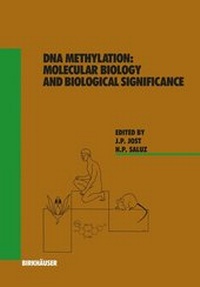 Enlarge image Cover: DNA Methylation - Birkhäuser