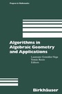 Cover: Algorithms in Algebraic Geometry and Applications - Birkhäuser