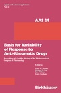 Cover: Basis for Variability of Response to Anti-Rheumatic Drugs - Birkhäuser