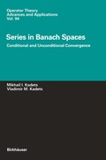 Cover: Series in Banach Spaces - Birkh&auml;user