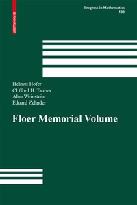 Abbildung von: The Floer Memorial Volume - Birkhäuser