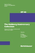 Cover: The Gohberg Anniversary Collection - Birkh&auml;user
