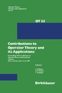 Cover: Contributions to Operator Theory and its Applications - Birkhäuser