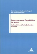 Cover: Democracy and Capabilities for Voice - Peter Lang Verlag