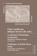 Cover: La puissance britannique en question / Challenges to British Power Status - Peter Lang Verlag