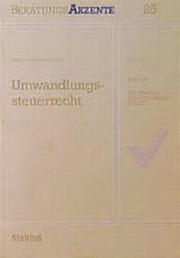 Abbildung von: Umwandlungssteuerrecht (Broschiert) - Stollfuß