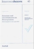 Cover: Honorare und Gerichtskosten im Steuerprozess. Geb&uuml;hrenreform zum 1. Juli 2004 (Taschenbuch) - Stollfu&szlig;