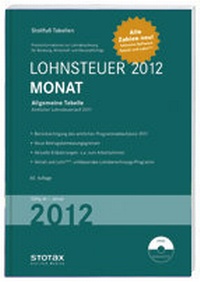 Abbildung von: Lohnsteuer 2012 Monat - Stollfuß