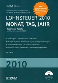 Abbildung von: Lohnsteuer 2010 Monat, Tag, Jahr - Stollfuß