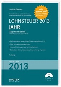 Abbildung von: Lohnsteuer 2013 Jahr - Stollfuß