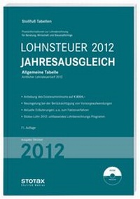 Abbildung von: Lohnsteuer Jahresausgleich 2012 - Stollfuß