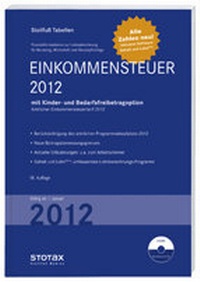 Abbildung von: Tabelle, Einkommensteuer 2012 - Stollfuß