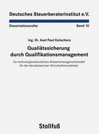 Abbildung von: Qualitätssicherung durch Qualifikationsmanagement - Stollfuß