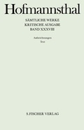Cover: Aufzeichnungen 1: Text Aufzeichnungen 2: Apparat - S. Fischer