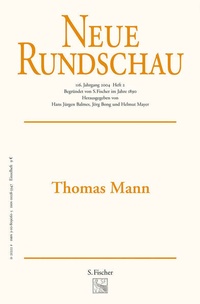 Enlarge image Cover: Neue Rundschau 2005/2 - S. Fischer