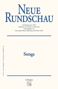 Cover: Neue Rundschau 2005/3 - S. Fischer