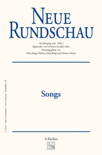 Enlarge image Cover: Neue Rundschau 2005/3 - S. Fischer