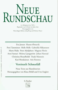 Abbildung von: Neue Rundschau 2004/3 - S. Fischer