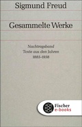 Cover: Nachtragsband: Texte aus den Jahren 1885 bis 1938 - S. Fischer