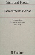 Cover: Nachtragsband: Texte aus den Jahren 1885 bis 1938 - S. Fischer