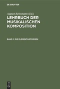 Cover: Die Elementarformen - De Gruyter