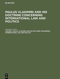 Cover: Paulus Vladimiri and his doctrine concerning international law and politics - De Gruyter Mouton