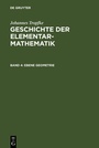 Cover: Ebene Geometrie - De Gruyter