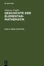 Cover: Ebene Geometrie - De Gruyter