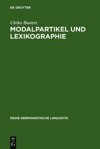 Abbildung von: Modalpartikel und Lexikographie - De Gruyter