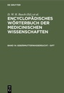 Cover: Gebärmutterwassersucht - Gift - De Gruyter